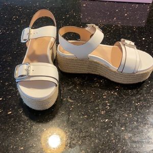 White sandal